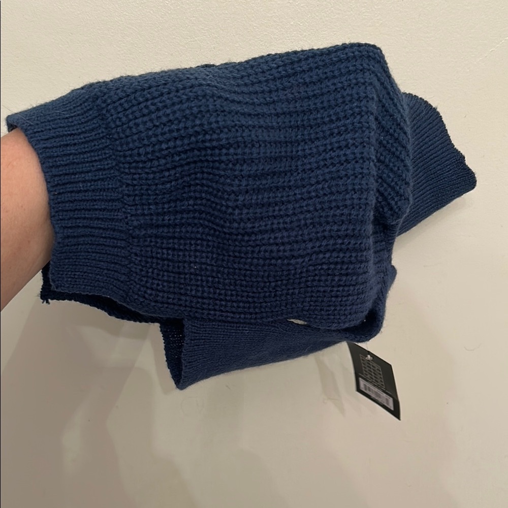 NWT Pet Spirit Blue Cable Knit Dog Sweater Sz Small